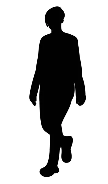 Vecteur Illustration Silhouette Gars — Image vectorielle