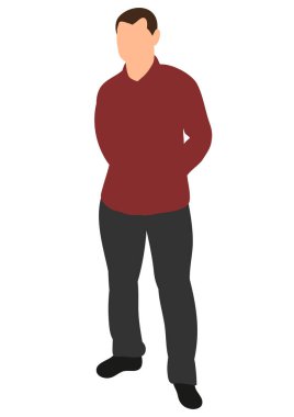  Münzevi, kazaklı adam