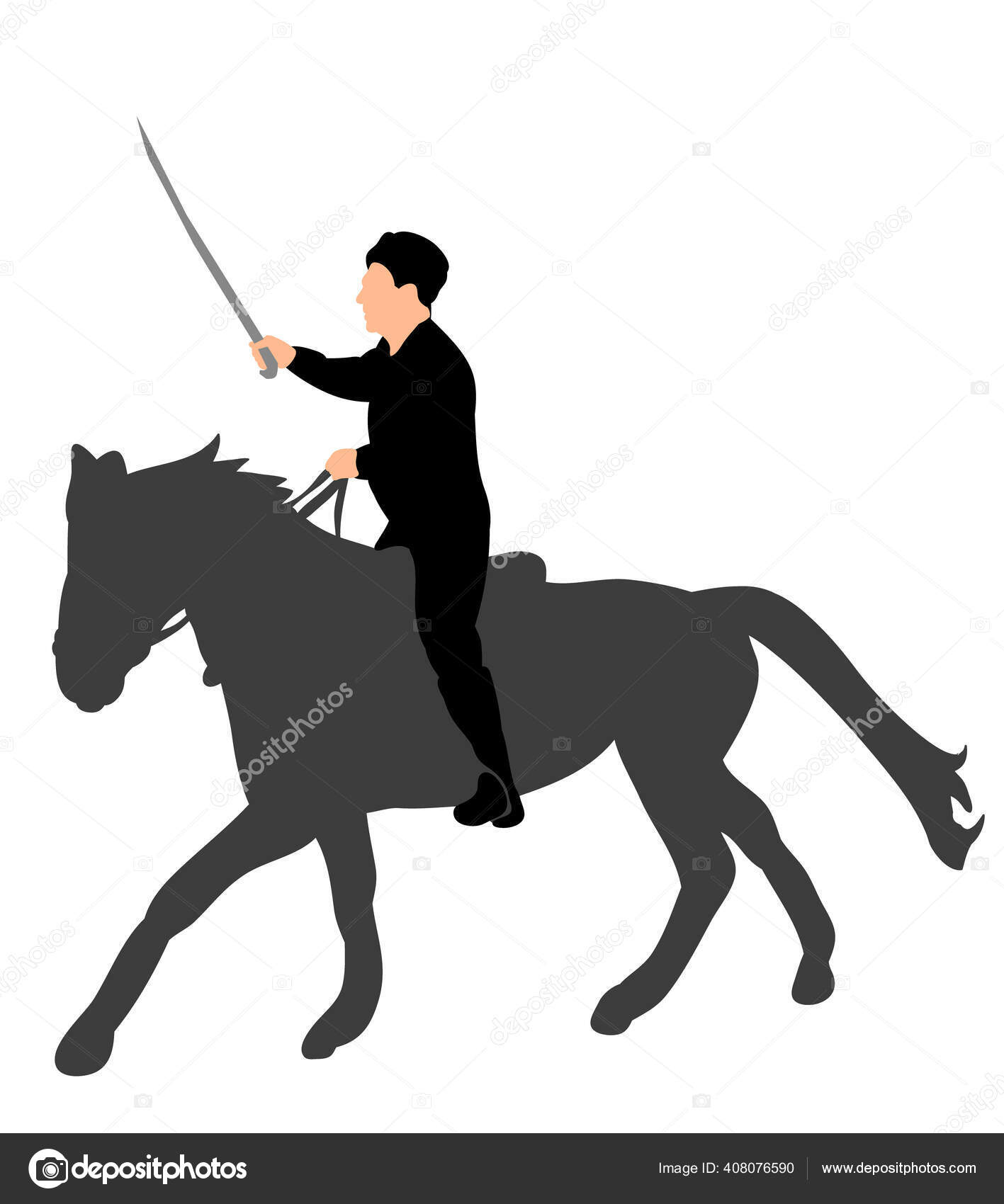 ロイヤリティフリー馬に乗った武士イラスト Depositphotos ロイヤリティフリー馬に乗った武士イラスト Depositphotos