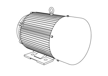 anahat elektrik motor vektörü 