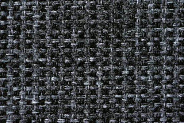 Macro Photo Tissu Gris Texture Textile Fond — Photo