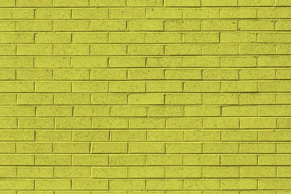 Mur Brique Jaune Pour Fond — Photo