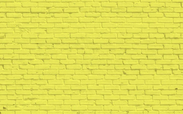 Yellow Brick Wall Background — Stock Photo, Image