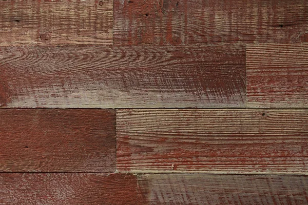 Reclaimed Red Wood Background — Stock Photo, Image