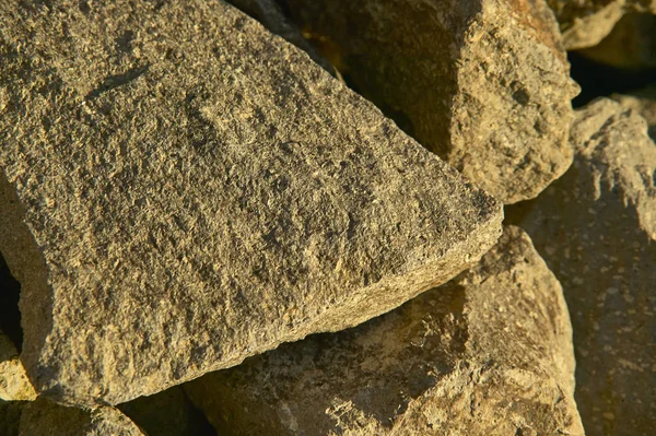 Granite Stones Building Construction Detail — Stock Photo, Image