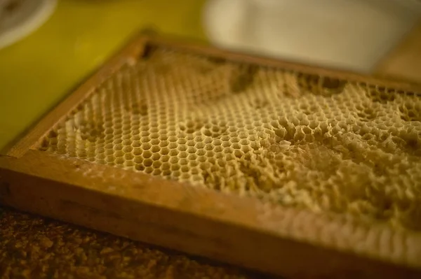 Beehive Specially Made Beekeeping Production Genuine Honey — Stock Photo, Image