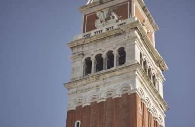 Piazza San Marco Meydanı Venedik yüksek parçası detay