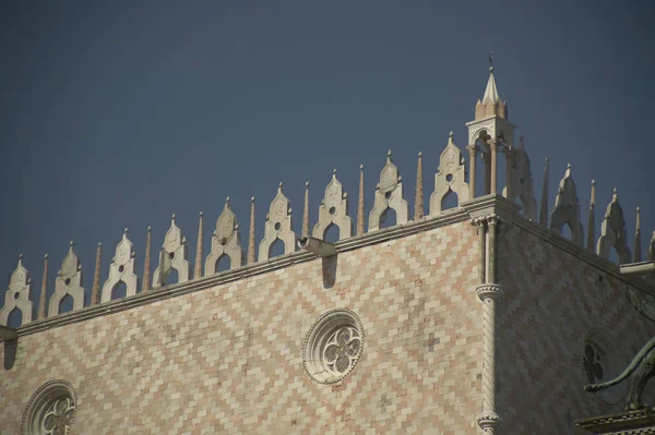 Detalle Rosetas Pinchos Basílica San Marcos Venecia — Foto de Stock