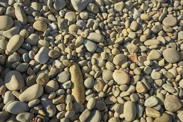 Textura Pedras Leves Diferentes Formas Tamanhos Típicos Costa Sul Sardenha — Fotografia de Stock