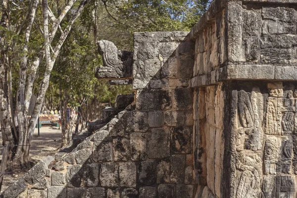 Архитектурная деталь майя # 2 — стоковое фото