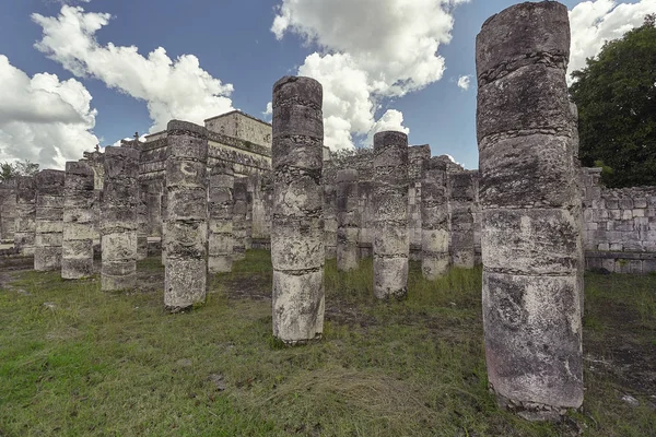 Detalle de columnas mayas —  Fotos de Stock