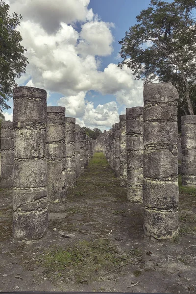 Harcosok Templomának Oszlopfolyosója — Stock Fotó