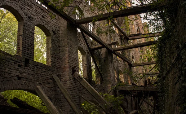 Abandoned sugar factory in Villanova Marchesana, Italy #6 — Stock Photo, Image