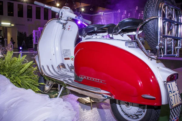 Lambretta exibiu — Fotografia de Stock