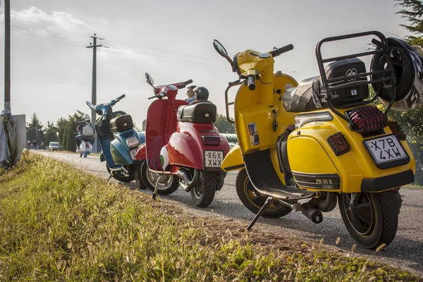 Piaggio Vespa rally — Foto de Stock