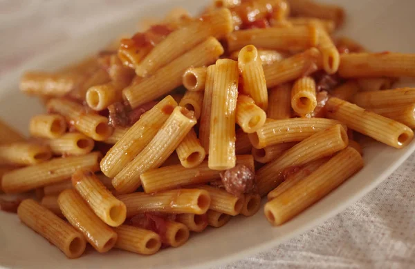 Delicious pasta detail — Stock Photo, Image