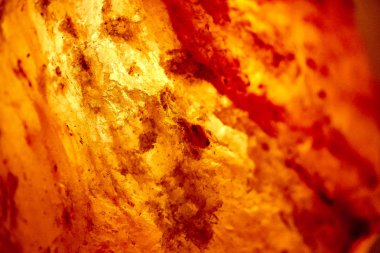 Backlighted Pembe tuz kristalleri #2