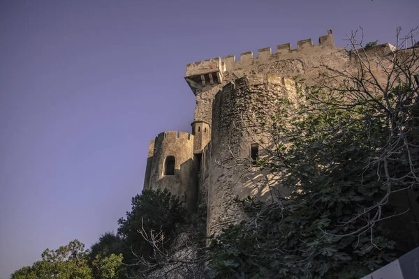 Detalhe do Castelo de Falconara # 3 — Fotografia de Stock