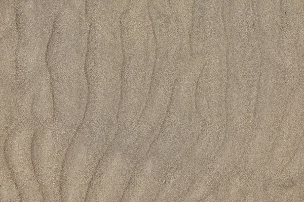 Texture of sand leveled by the wind — Stock Photo, Image