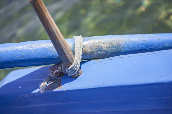 Fixação do remo do barco 2 — Fotografia de Stock