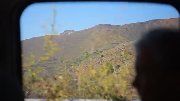 Paisaje Monreale Movimiento Desde Coche — Vídeo de stock