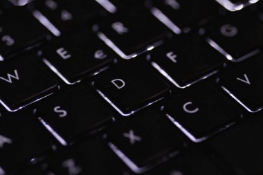 Arka plan klavye ayrıntısı