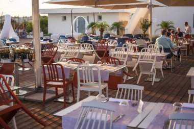 Restoran dekorasyonu.