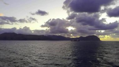 Palermo 'da yaz sonunda gün batımı