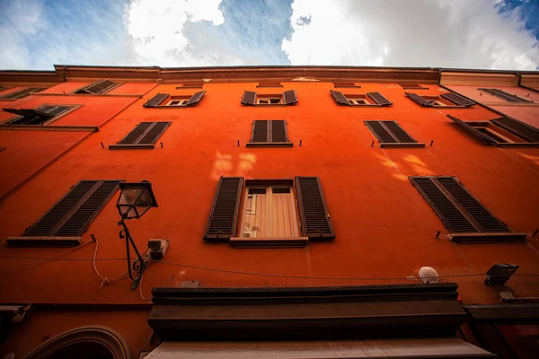 Bologna Italy Historic Architecture Detail Some Buildings — Stock Photo, Image