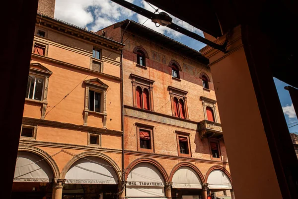 Bologna Italy June 2020 Historic Building Bologna Italy — стокове фото