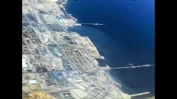 ALGHERO, ITALY 1974: Sardinia from above — Stock Video