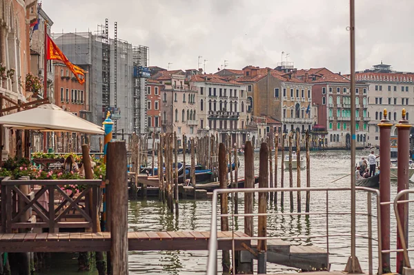 Венеция Италия Июля 2020 Гранд Канал Ландшафте Веницы — стоковое фото