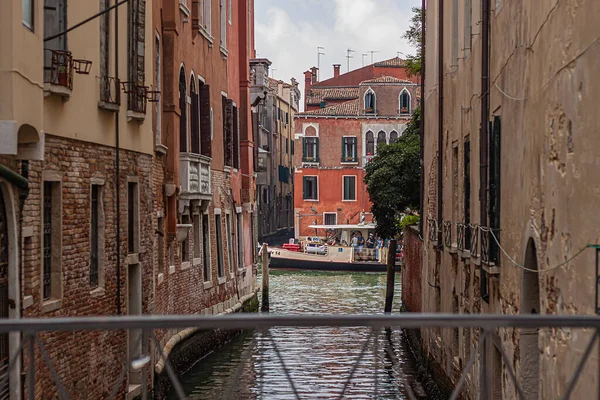 Βενετια Ιταλια Ιουλιου 2020 Ποταμός Βενετίας — Φωτογραφία Αρχείου