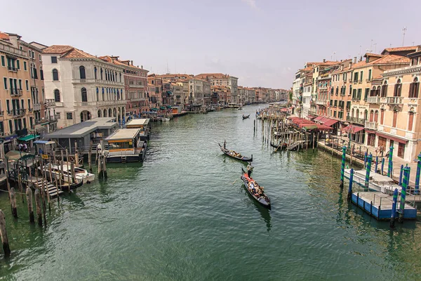 Olaszország 2020 Július Canal Grande Tájkép Velencében — Stock Fotó