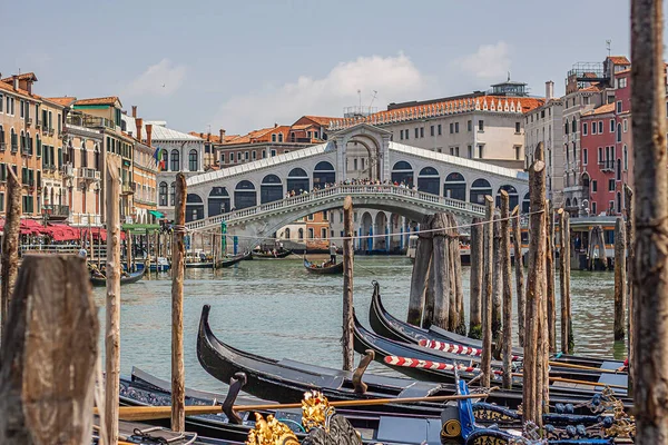 Venice Italy Липня 2020 Міст Ріальто Венеції Італія — стокове фото