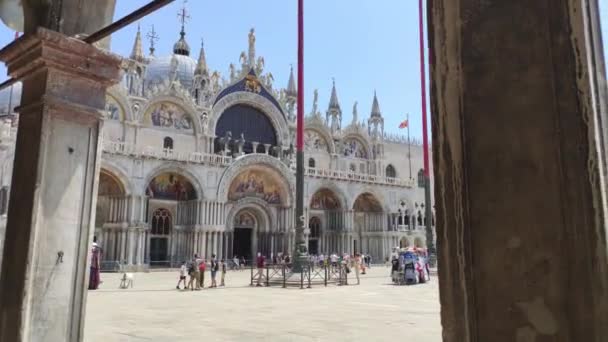 Cattedrale di San Marco a Venezia 5 — Video Stock