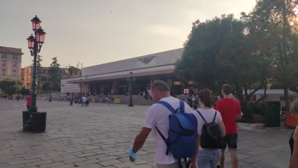 Estación de tren en Venecia — Vídeos de Stock