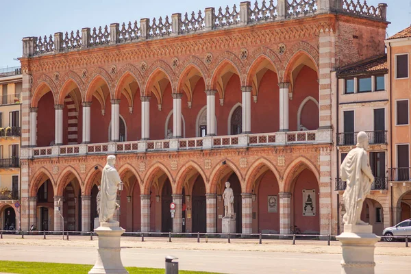 Padova Itálie Červen 2020 Prato Della Valle Slavné Náměstí Padově — Stock fotografie