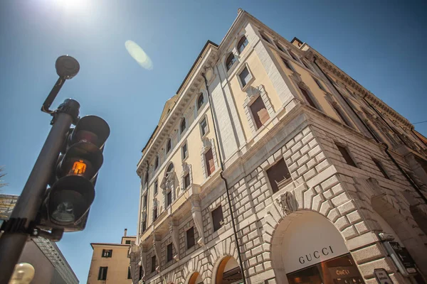 Padova Włochy Lipiec 2020 Plac Garibaldiego Padwie Włochy — Zdjęcie stockowe