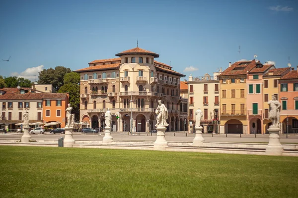 Padova Italy Липня 2020 Prato Della Valle Знаменита Площа Місті — стокове фото