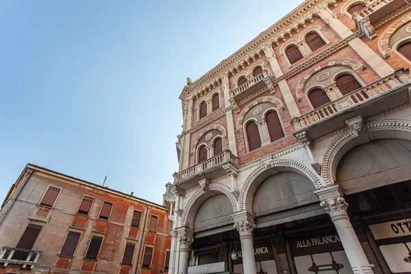 Padova Italia Luglio 2020 Dettagli Architettonici Dal Vecchio Edificio Storico — Foto Stock