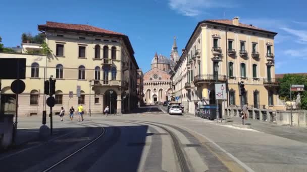 Katedra św. Antoniego w Padwie we Włoszech 5 — Wideo stockowe