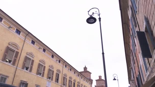 Detalhe da arquitetura Ferrara 2 — Vídeo de Stock