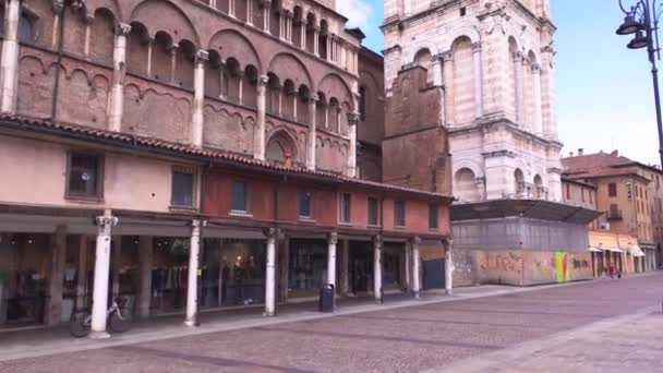 San Giorgio cathedral in Ferrara in Italy 2 — Stock Video