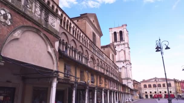 Catedral de San Giorgio en Ferrara, Italia — Vídeo de stock
