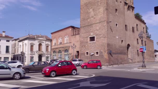 Centro histórico de Lendinara en Italia 2 — Vídeo de stock