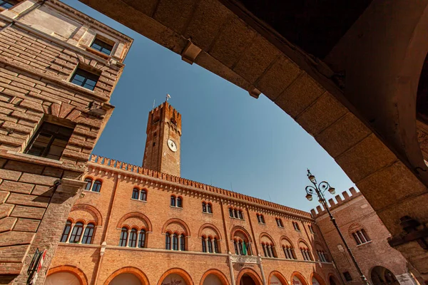 Treviso Itália Agosto 2020 Piazza Dei Signori Treviso Itália — Fotografia de Stock