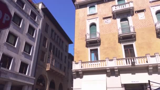 Treviso historisch gebouw broll 3 — Stockvideo