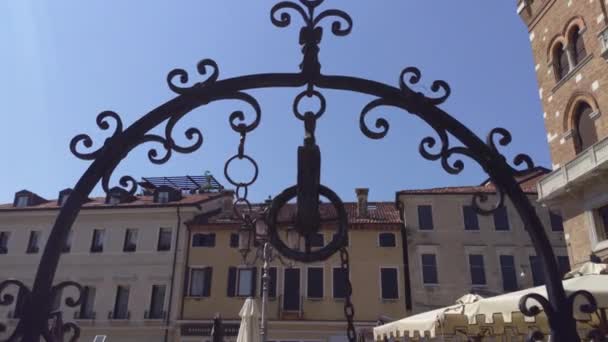 Plaza San Vito en Treviso 6 — Vídeos de Stock