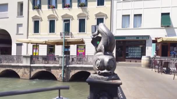 Isola della pescheria in Treviso in Italy 6 — Stock Video